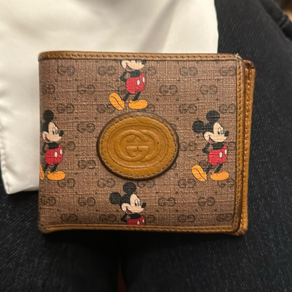 Disney x Gucci Mickey Mouse Wallet